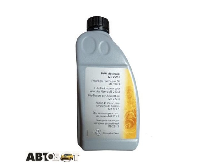 Моторное масло Mercedes-benz PKW Motorenol 5W-40 (A0009898201BAA6) 1л, цена: 720 грн.