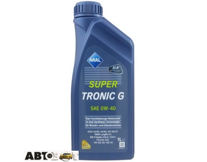 Моторное масло ARAL SuperTronic G 0W-40 1л, цена: 1 053 грн.