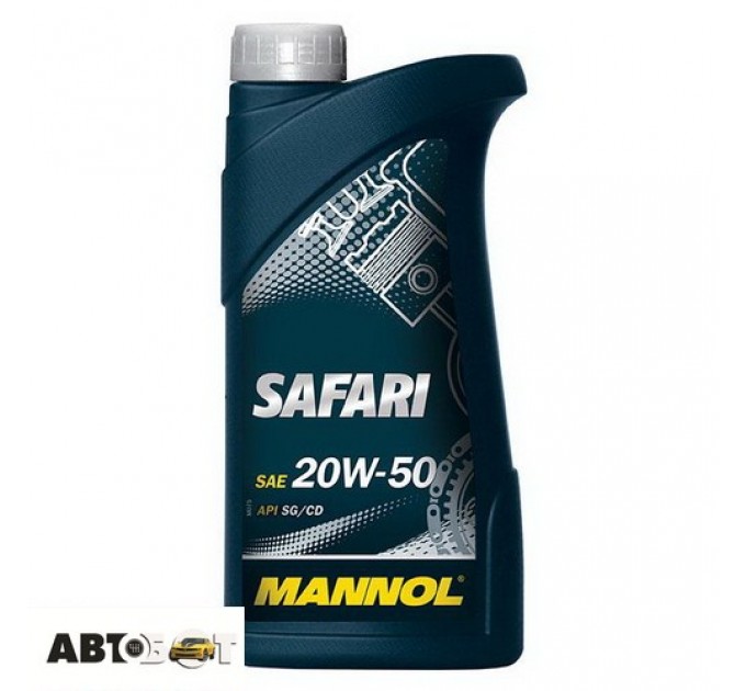 Моторное масло MANNOL SAFARI 20W-50 1л, цена: 326 грн.