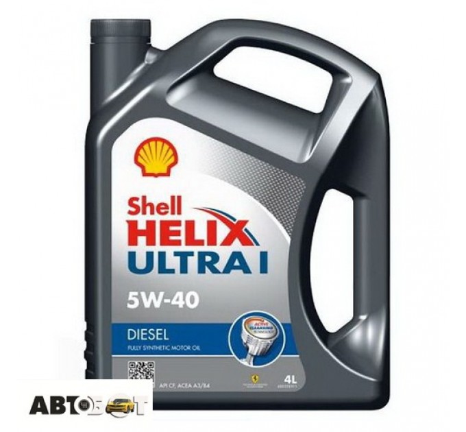 Моторна олива SHELL Helix Diesel Ultra l 5W-40 4л, ціна: 839 грн.