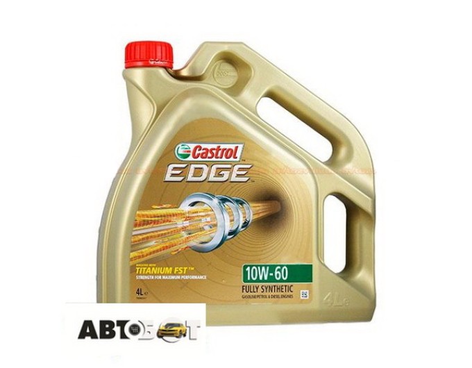 Моторное масло CASTROL EDGE Titanium FST 10W-60 4л, цена: 2 549 грн.