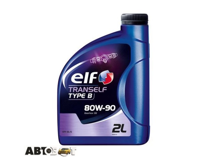 Трансмиссионное масло ELF tranself type B 80W-90 8162 2л, цена: 565 грн.
