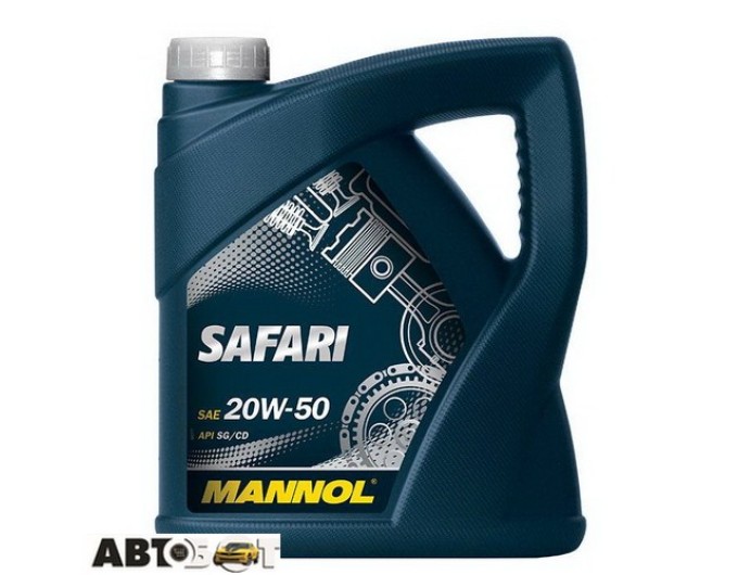 Моторное масло MANNOL SAFARI 20W-50 5л, цена: 2 183 грн.