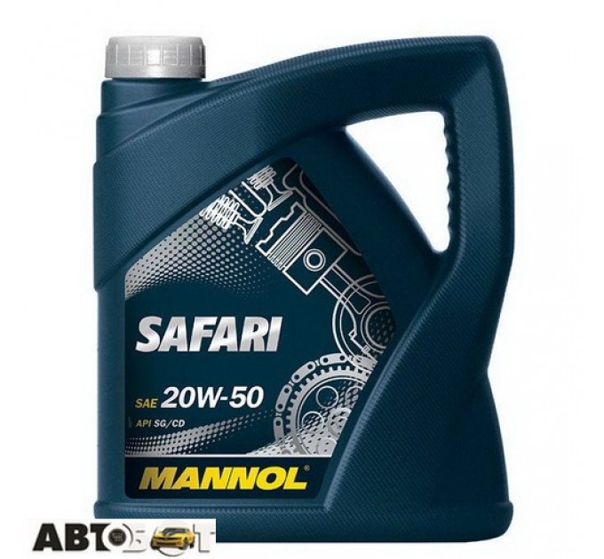 Моторное масло MANNOL SAFARI 20W-50 5л, цена: 1 201 грн.