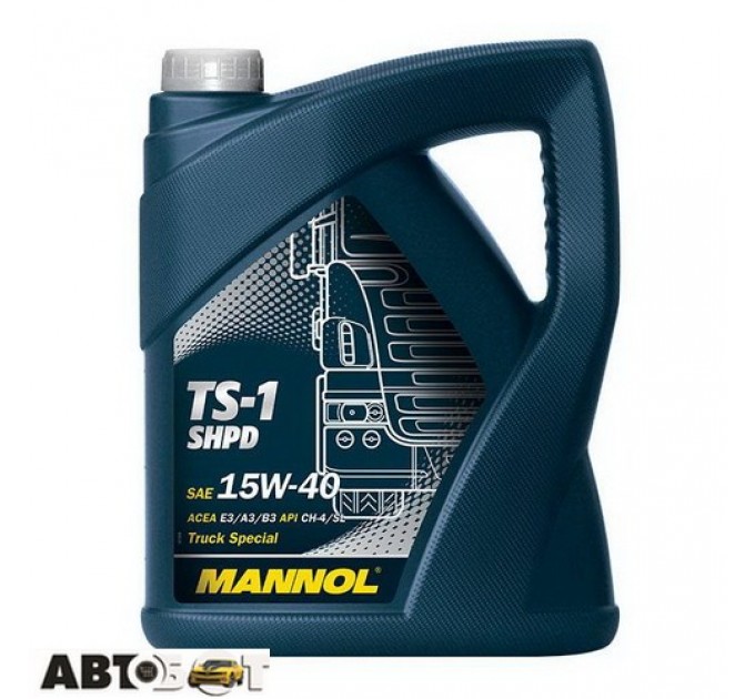 Моторна олива MANNOL TS-1 TRUCK SPECIAL SHPD 15W-40 5л, ціна: 983 грн.