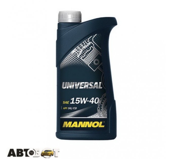 Моторна олива MANNOL UNIVERSAL 15W-40 1л, ціна: 188 грн.