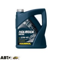Моторное масло MANNOL MOLIBDEN DIESEL 10W-40 5л