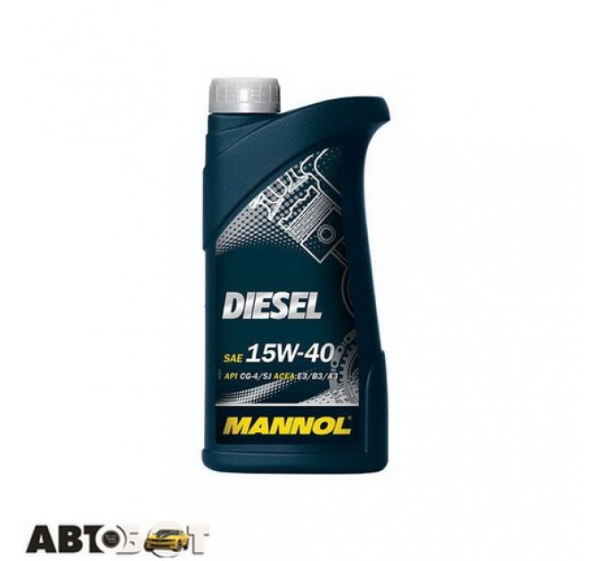 Моторна олива MANNOL DIESEL 15W-40 1л, ціна: 305 грн.