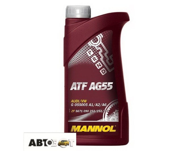 Трансмісійна олива MANNOL ATF AG55 10л, ціна: 9 567 грн.