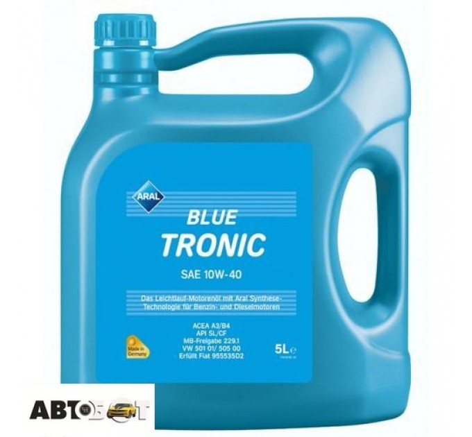 Моторное масло ARAL BlueTronic 10W-40 5л, цена: 1 571 грн.
