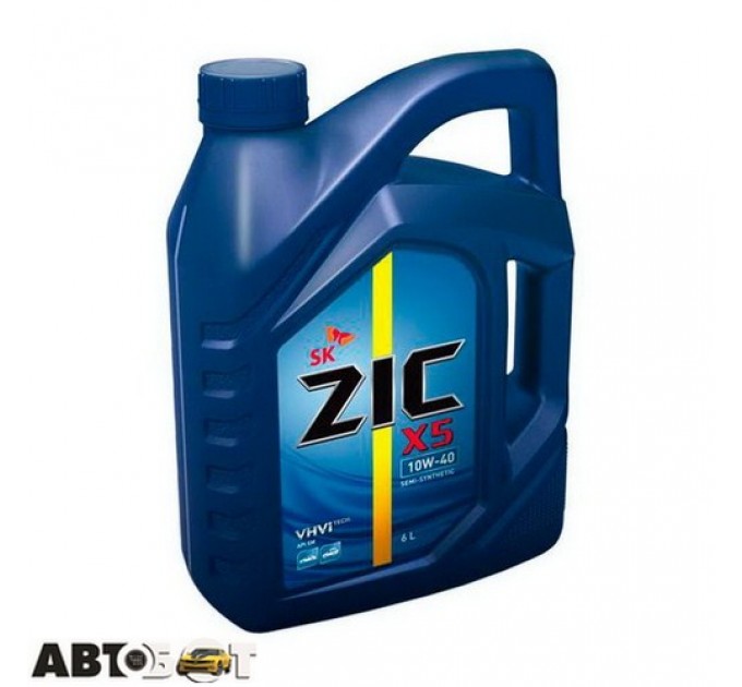  Моторное масло ZIC X5 10W-40 6л