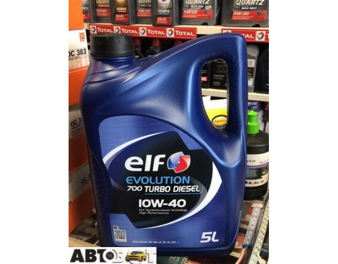 Моторное масло ELF EVOLUTION 700 TURBO DIESEL 10W-40 5л, цена: 1 591 грн.