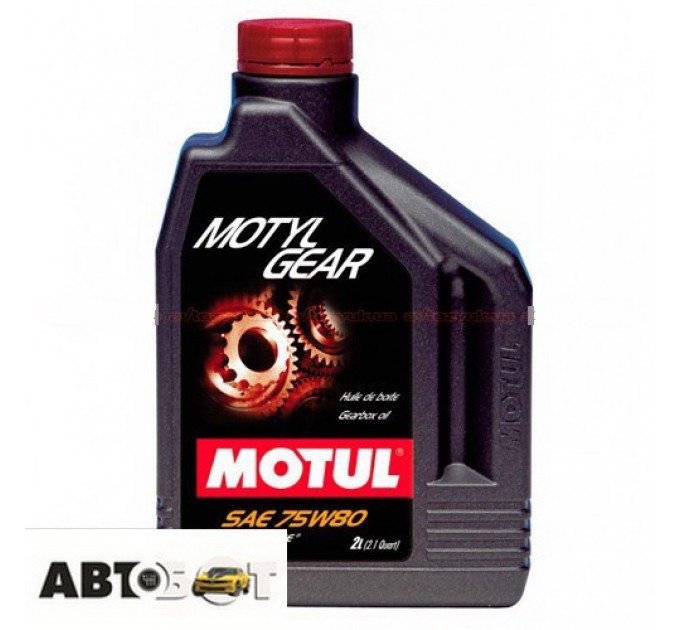  Трансмиссионное масло MOTUL Motylgear 75W-80 2л (823402)