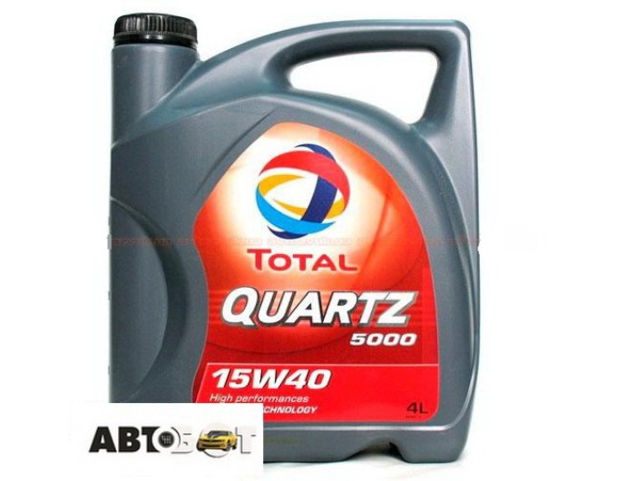 Моторное масло TOTAL Quartz 5000 15W-40 4л, цена: 1 437 грн.