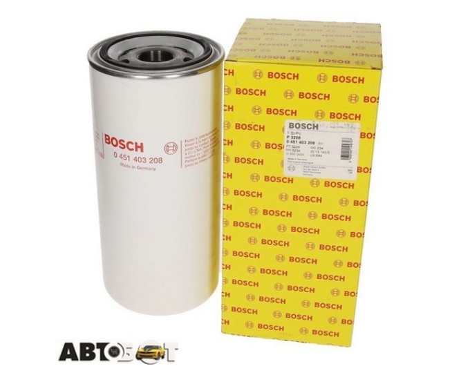 Фільтр оливи Bosch 0 451 403 208, ціна: 1 817 грн.