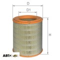 Воздушный фильтр ALPHA FILTER AF 0167, цена: 705 грн.