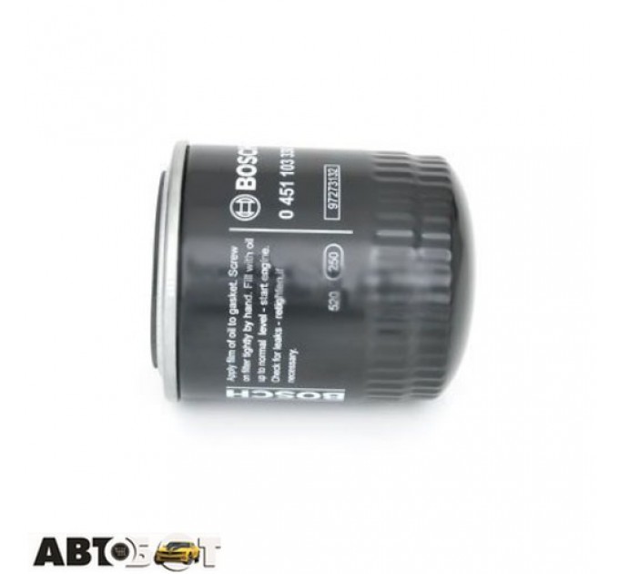 Фільтр оливи Bosch 0 451 103 330, ціна: 758 грн.