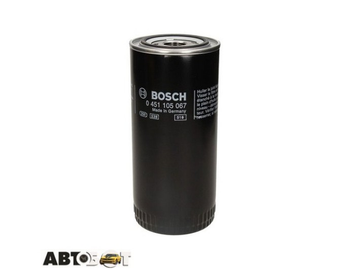 Фільтр оливи Bosch 0 451 105 067, ціна: 446 грн.