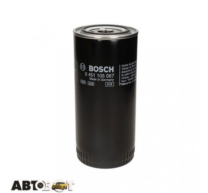 Фільтр оливи Bosch 0 451 105 067, ціна: 324 грн.