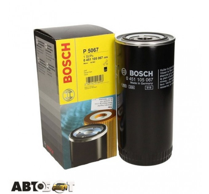 Фільтр оливи Bosch 0 451 105 067, ціна: 333 грн.