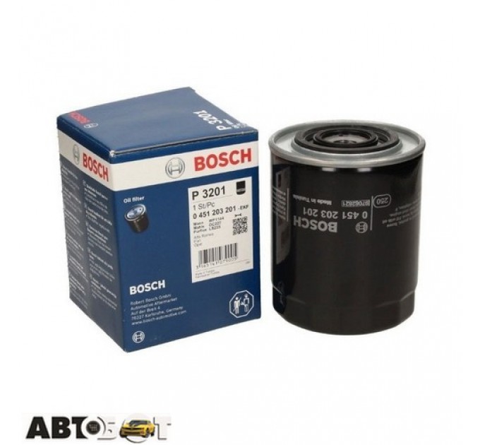 Фільтр оливи Bosch 0 451 203 201, ціна: 451 грн.