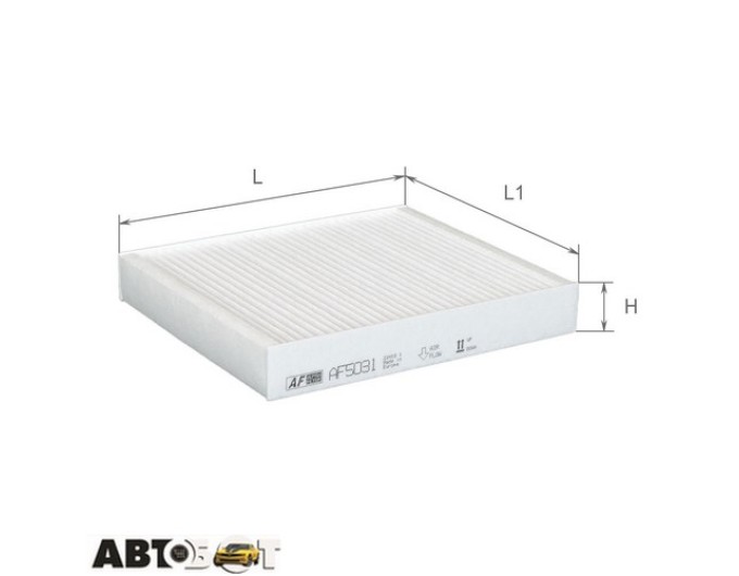 Салонный фильтр ALPHA FILTER AF 5031, цена: 230 грн.