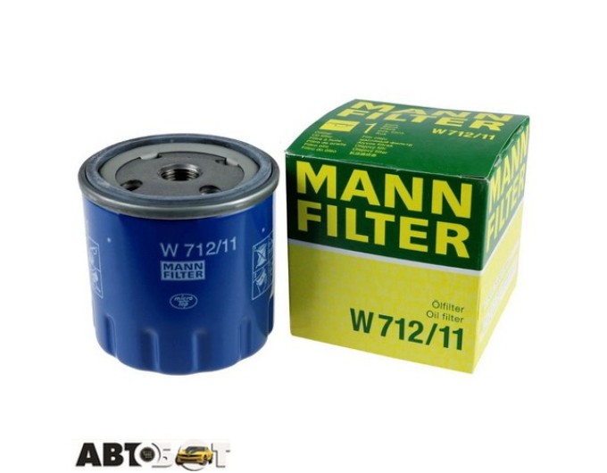Фільтр оливи MANN W 712/11, ціна: 513 грн.