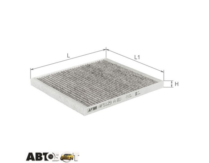Салонный фильтр ALPHA FILTER AF 5129a, цена: 245 грн.