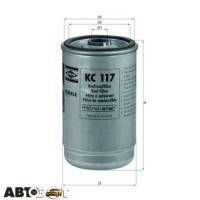 Топливный фильтр KNECHT KC 117