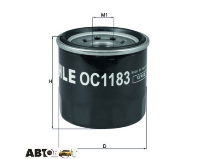 Фільтр оливи KNECHT OC 1183, ціна: 828 грн.