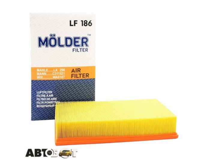 Воздушный фильтр Molder LF186, цена: 222 грн.