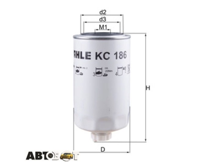 Паливний фільтр KNECHT KC186, ціна: 1 038 грн.