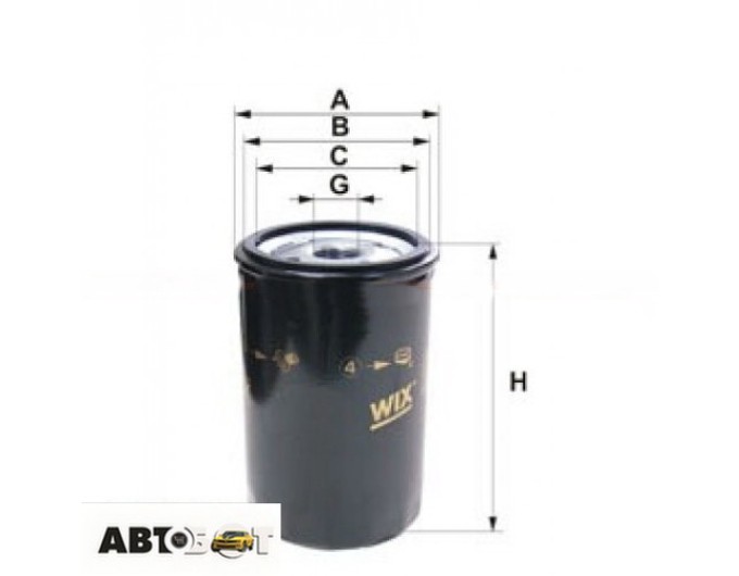 Фільтр оливи WIX WL7110, ціна: 390 грн.