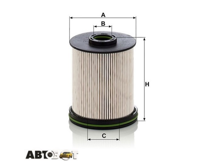 Топливный фильтр MANN PU 9012/1 z, цена: 2 513 грн.