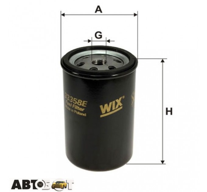 Паливний фільтр WIX 33358E, ціна: 264 грн.