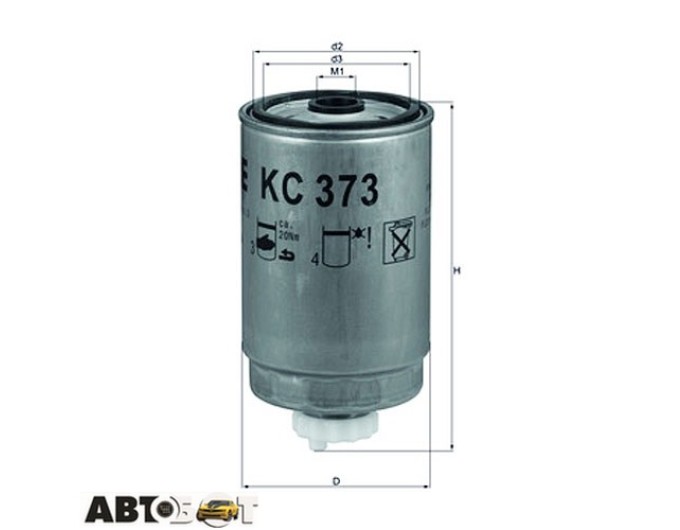 Топливный фильтр KNECHT KC373, цена: 642 грн.