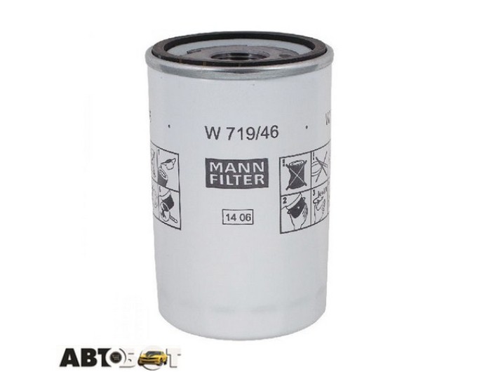 Фільтр оливи MANN W 719/46, ціна: 652 грн.