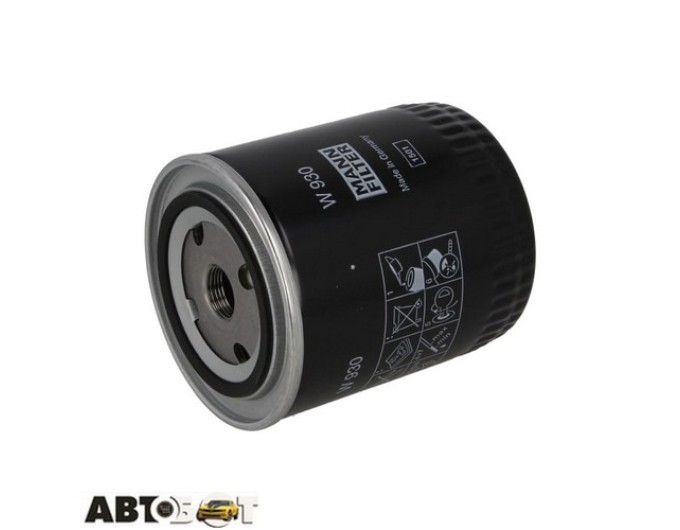 Фільтр оливи MANN W 930, ціна: 621 грн.