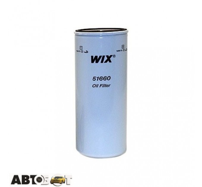 Фільтр оливи WIX 51660, ціна: 1 299 грн.