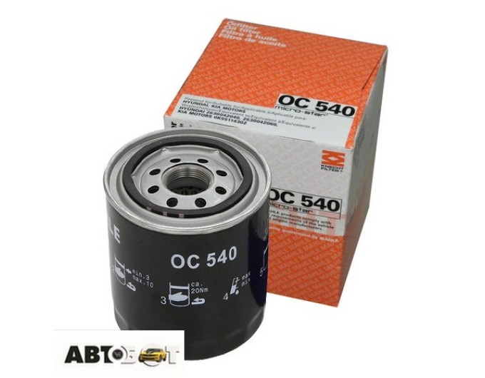 Фільтр оливи KNECHT OC 540, ціна: 725 грн.