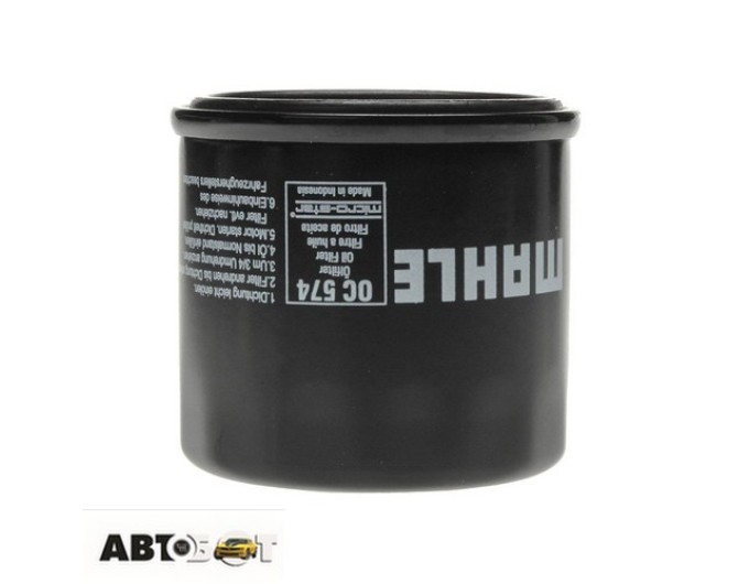 Фільтр оливи MAHLE OC 574, ціна: 406 грн.