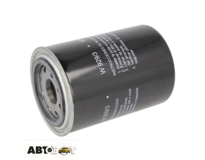 Фільтр оливи MANN W 929/3, ціна: 1 394 грн.