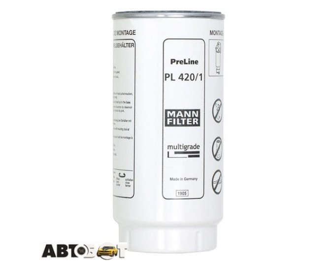 Топливный фильтр MANN PL 420/1 x, цена: 2 928 грн.