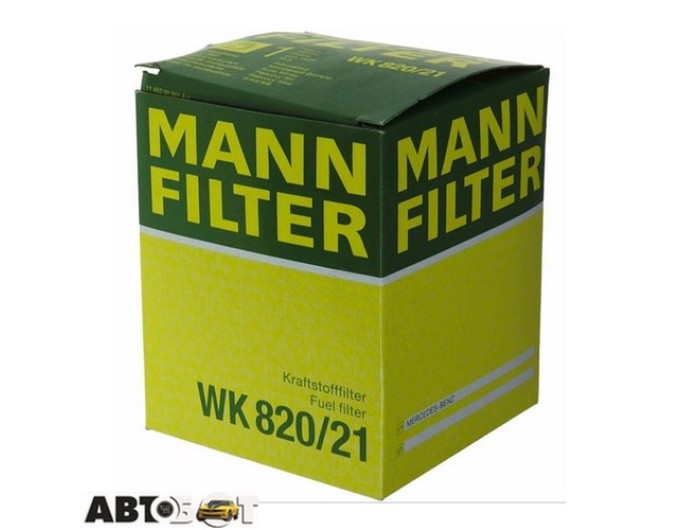Топливный фильтр MANN WK 820/21, цена: 4 829 грн.