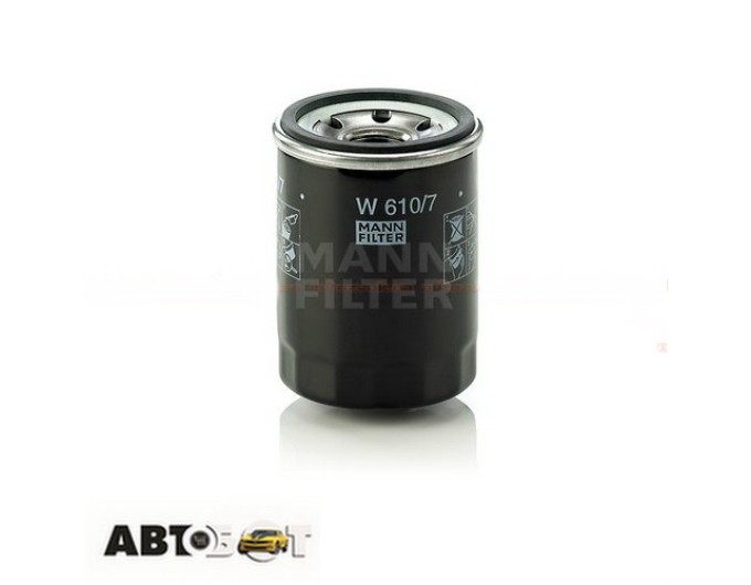 Фільтр оливи MANN W 610/7, ціна: 334 грн.