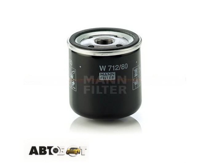 Фільтр оливи MANN W 712/80, ціна: 434 грн.