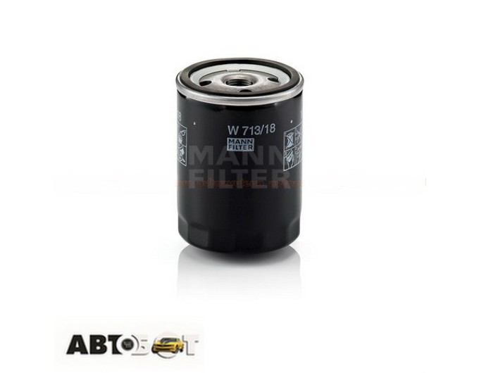 Фільтр оливи MANN W 713/18, ціна: 445 грн.