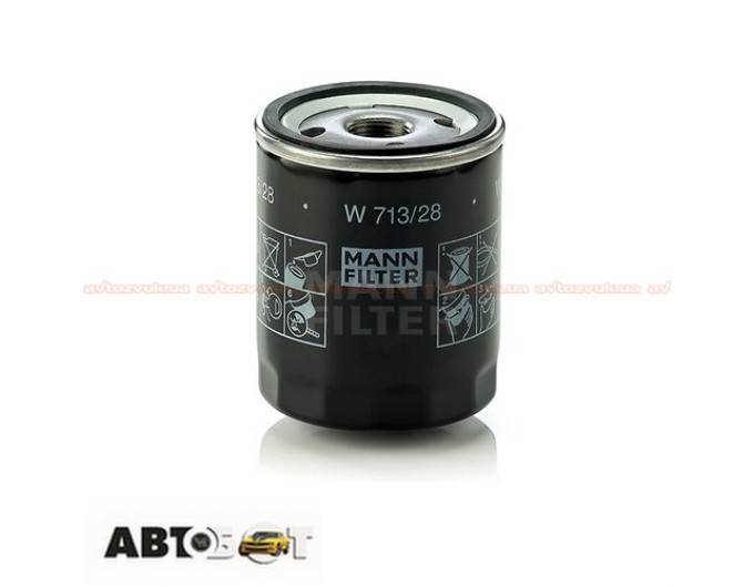 Фільтр оливи MANN W 713/28, ціна: 393 грн.