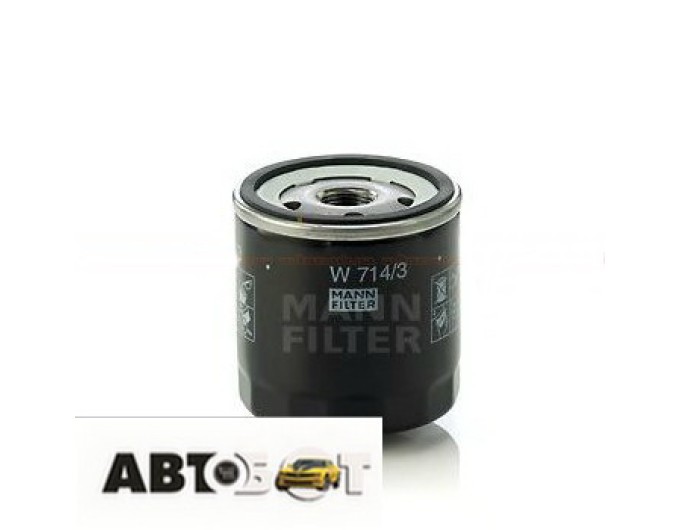 Масляный фильтр MANN W 714/3, цена: 525 грн.
