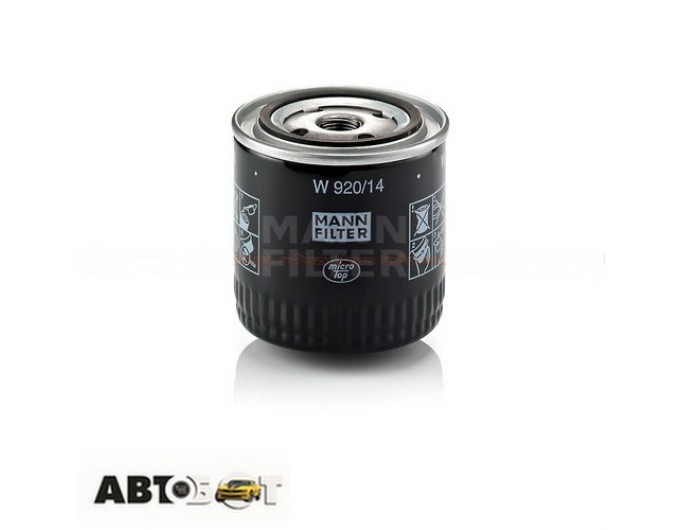 Масляный фильтр MANN W 920/14, цена: 448 грн.